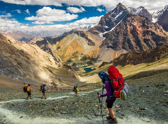 Trekking por las montañas Fann de Tayikistán